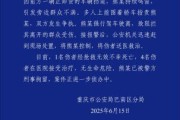 汉程黄历重庆一司机因持续鸣笛引发争执 强行驶离致1人死亡4人受伤